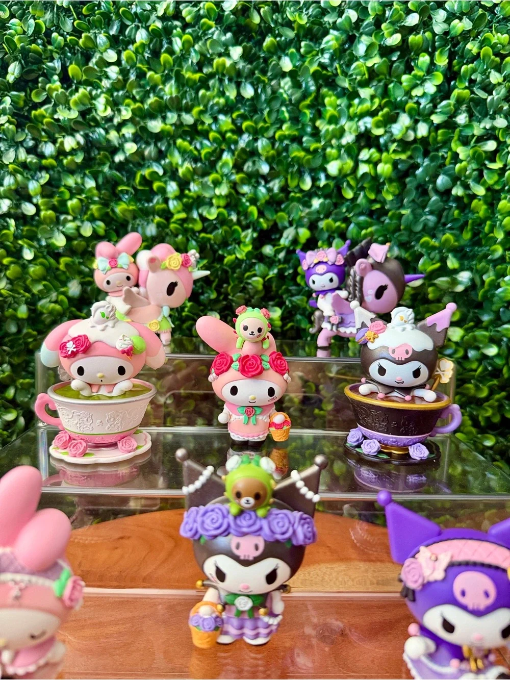 Tokidoki x Kuromi & My Melody Garden Tea Party Complete Set of Commons